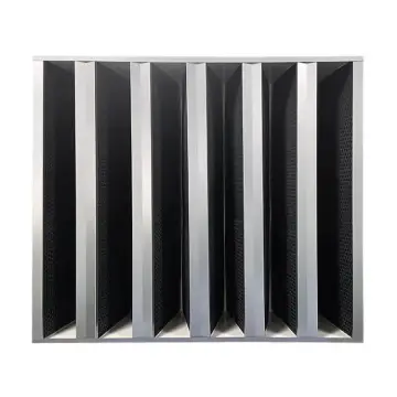 Box Type V-Bank Chemical Activated Carbon Air Filters thumbnail 1