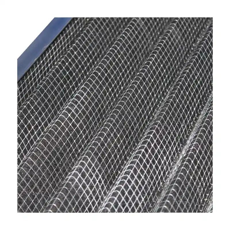Products/10.Chemical-Filter/8.Odor-Removal-Activated-Carbon-Pleated-Air-Filter/images/Pleated-Activated-Carbon-Filter_5.webp
