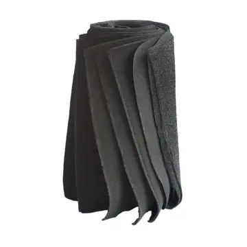 Odor Removal Pleated Active Carbon Fiber Media Air Filter Material thumbnail 2