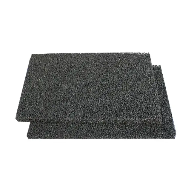 Odor Removal Pleated Active Carbon Fiber Media Air Filter Material