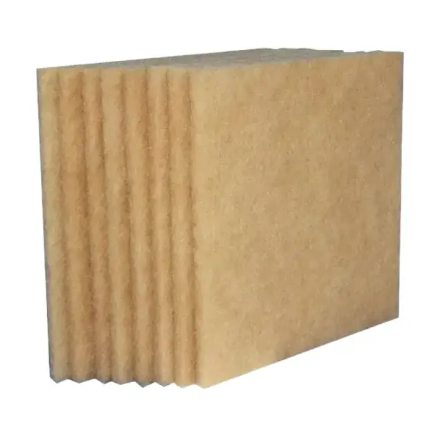Ventilation Equipment High Temperature Synthetic Filter Media Pads