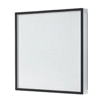 High Efficiency Low Pressure Drop Mini Pleat Filter Hepa Ulpa thumbnail 3