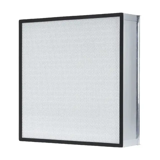 H14 U15 Dop Hepa Filter With Hood For Ducted Filter Modules