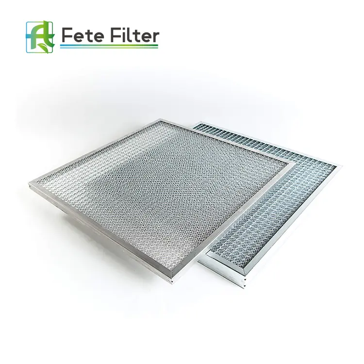 Products/3.Primary-Filters/4.Metal-Mesh-Primary-Air-Filter/images/Metal-Mesh-Panel-Primary-HVAC-Cleanroom-Air-Filter-9.webp