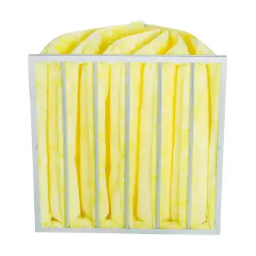 Glass Fiber Medium Efficiency Pocket Filter