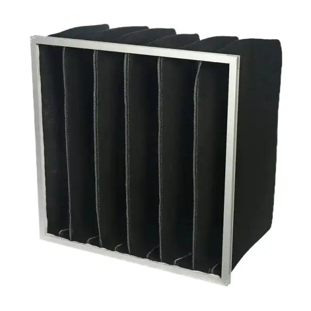 Hvac Activated Carbon Pocket Filter Bag Filter For Air Conditioner image 1