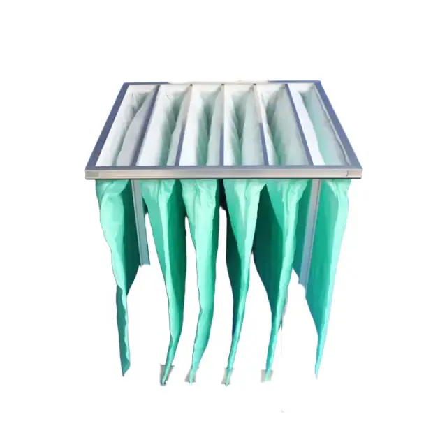 Customized Big Size Sturdy Pocket Bag Air Filter image 1