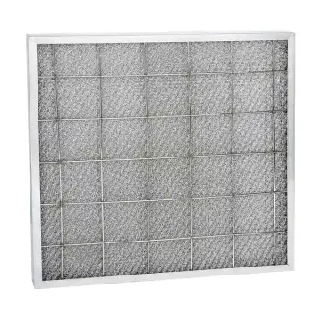 Aluminum Wave Stainless Steel Wave Metal Mesh Air Filter thumbnail 1