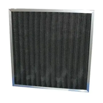High Air Permeability Black Nylon Mesh Washable Pre Air Filter thumbnail 1