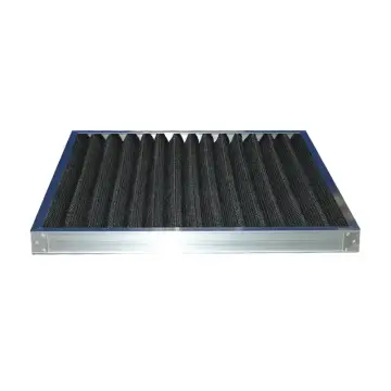 High Air Permeability Black Nylon Mesh Washable Pre Air Filter thumbnail 2