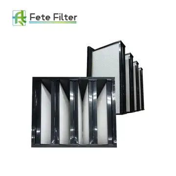 V-Bank Filter with Plastic Frame thumbnail 2