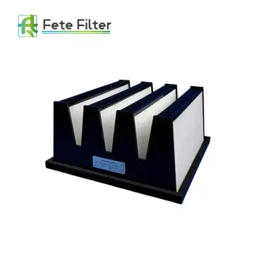 V-Bank Filter with Plastic Frame thumbnail 3