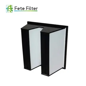 V-Bank Filter with Plastic Frame thumbnail 4