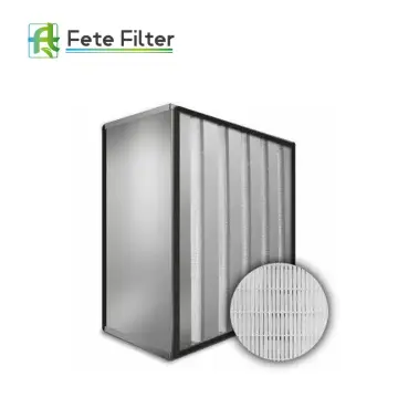 V-Bank Filter with Metal Frame thumbnail 3