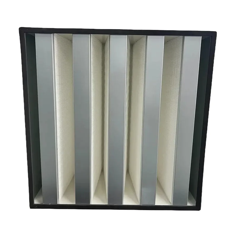 Products/7.V-Bank-Filter/3.Big-Flitration-Area-V-Bank-Air-Filter-In-Metal-Frame/images/HV_Box_Medium_HEPA_Filter_4.webp
