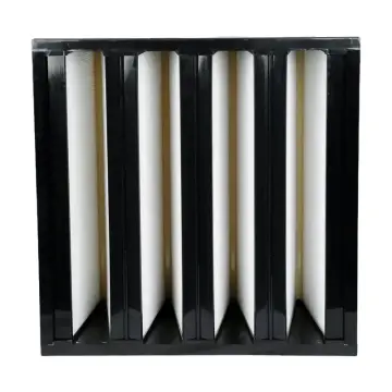 Medium Sub Hepa V Bank Filter In Plastic Frame thumbnail 1